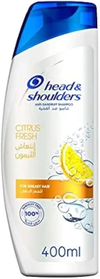 ⁦شامبو هيد اند شولدرز بانتعاش الحمضيات لتنقية الفروة الدهنية ومكافحة القشرة - 400 مل⁩ - الصورة ⁦2⁩