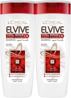 ⁦شامبو لوريال باريس الفيف معالج كامل خمسة لترميم وتقوية الشعر التالف - 600 مل⁩ - الصورة ⁦2⁩