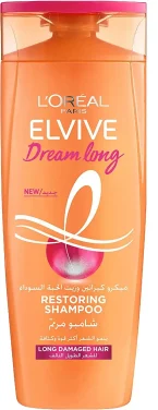 ⁦شامبو لوريال باريس الفيف حلم الطول لترميم وتعزيز كثافة الشعر الطويل - 600 مل⁩ - الصورة ⁦3⁩