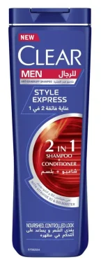 ⁦شامبو وبلسم كلير للرجل ستايل اكسبريس المطور للعناية المتكاملة والمظهر المنضبط - 200 مل⁩ - الصورة ⁦3⁩