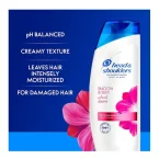 ⁦شامبو هيد اند شولدرز انسيابي وحريري لمكافحة القشرة وتنعيم الشعر المتطاير - 600 مل⁩ - الصورة ⁦3⁩