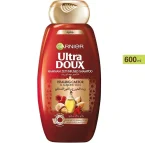 ⁦شامبو جارنييه الترا دو بخلاصة زيت الخروع واللوز لترميم وتقوية الشعر الضعيف - 600 مل⁩ - الصورة ⁦2⁩