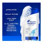 ⁦شامبو هيد اند شولدرز نظيف وكلاسيكي لحماية فائقة وشعر مثالي يوميا - 200 مل⁩ - الصورة ⁦3⁩