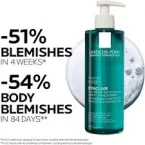 ⁦لاروش بوزيه إيفاكلار جل ميكرو بيليينغ للبشرة الدهنية والمعرضة لحب الشباب - 400 مل⁩ - الصورة ⁦3⁩