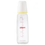 زجاجة رضاعة بيجون بلاستيك رقبة رفيعة 200 مل – غطاء أبيض