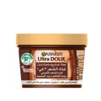 جارنييه الترا دو كريم مغذي للشعر 3 في 1 بزبدة الكاكاو وزيت الجوجوبا – 390 مل للشعر الكيرلي الجاف