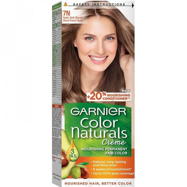 جارنييه كولور ناتشرلز - صبغة شعر أشقر غامق طبيعي للغاية 7N