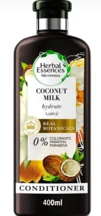 ⁦بلسم هيربل إيسنسز بيو رينيو بحليب جوز الهند لترطيب عميق وتغذية فائقة - 400 مل⁩ - الصورة ⁦3⁩