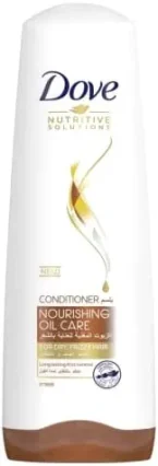 ⁦بلسم دوف العناية بالزيوت المغذية لعلاج جفاف وتطاير الشعر ومنحه ملمسا حريريا - 350 مل⁩ - الصورة ⁦3⁩