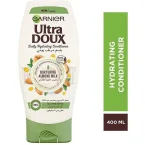 ⁦بلسم غارنييه الترا دو بحليب اللوز المغذي لترطيب يومي ونعومة فائقة - 400 مل⁩ - الصورة ⁦2⁩