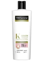 ⁦بلسم تريزيمي كيراتين ناعم وانسيابي ببروتين الكيراتين وزيت الأرغان - 400 مل⁩ - الصورة ⁦3⁩