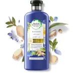 ⁦بلسم هيربل إيسنسز بيو رينيو بالزنجبيل الأزرق لتنقية الشعر وإشراقته - 400 مل⁩ - الصورة ⁦2⁩