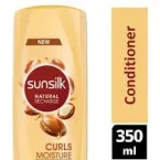 ⁦بلسم صانسيلك ناتشورالز كيرلز مويستشر بزيت الأرجان لترطيب وتعريف الشعر المموج - 350 مل⁩ - الصورة ⁦3⁩