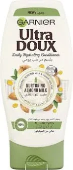 ⁦بلسم غارنييه الترا دو بحليب اللوز المغذي لترطيب يومي ونعومة فائقة - 400 مل⁩ - الصورة ⁦3⁩