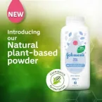 ⁦جونسون بودرة للأطفال للعناية بالبشرة - 200 جم⁩ - الصورة ⁦3⁩