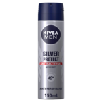 نيفيا بخاخ سيلفر بروتيكت للرجال حماية متطورة بقوة أيونات الفضة - 150 مل