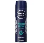 ⁦نيفيا بخاخ فريش انتعاش المحيط للرجال حماية فائقة بلمسة بحرية منعشة - 150 مل⁩ - الصورة ⁦3⁩