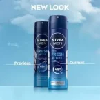 ⁦نيفيا، مزيل عرق، بخاخ، فريش اكتيف، رجالي  - 150 مل⁩ - الصورة ⁦2⁩