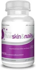 ⁦سوليندا هير سكين اند نيلز – 30 قرص لتعزيز صحة الشعر والبشرة والأظافر⁩ - الصورة ⁦3⁩