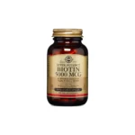 سولغار‏، بيوتين 5000 مكجم – 50 كبسولة لتعزيز صحة الشعر والأظافر والبشرة