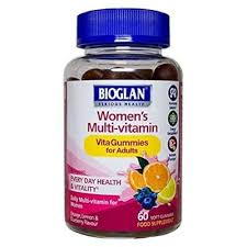 بيوجلان فيتامينات متعددة للنساء فيتاغوميز – دعم يومي للصحة والطاقة والجمال بطعم لذيذ - 60 علكة