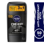 نيفيا، مزيل عرق ستيك، ديب بلاك كاربون 3 في ، للرجال1 - 50 مل