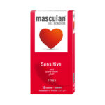 ماسكولان واقي ذكري حساس 10 قطع – حماية مريحة وإحساس طبيعي