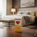 ⁦ماسكولان واقي ذكري حساس – عبوة واحدة | إحساس طبيعي وحماية موثوقة⁩ - الصورة ⁦3⁩