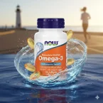 ⁦ناو أوميغا-3 زيت السمك 1000 مجم⁩ - الصورة ⁦3⁩