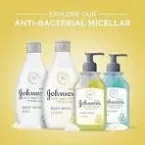 ⁦جونسون غسول اليدين ميسيلار المضاد للبكتريا برائحة الليمون - 300 مل⁩ - الصورة ⁦2⁩