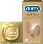 ⁦واقي الذكر ديوركس Real Feel – عبوة واقيات لإحساس طبيعي - 10 قطع⁩ - الصورة ⁦3⁩