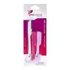 مجموعة شفرات حلاقة نسائية احترافية لإزالة الشعر بدقة وأمان - 3 قطع