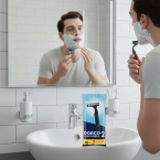 ⁦ماكينة حلاقة دوركو 2 طويلة المقبض للرجال عبوة 12 قطعة⁩ - الصورة ⁦2⁩