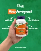 ⁦ناو فودز حبوب الحلبة 500 مجم⁩ - الصورة ⁦3⁩