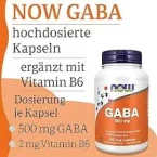 ⁦ناو فودز GABA 500 مجم⁩ - الصورة ⁦2⁩