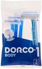 ⁦ماكينة حلاقة دوركو 1 بودي للرجال - عبوة متعددة- 5 قطع⁩ - الصورة ⁦3⁩