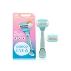 ماكينة حلاقة دوركو شاي كريمي للنساء - 6 قطع