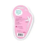 ⁦شفرة حلاقة الحواجب الامنة شاي من دوركو للنساء - 3 قطع⁩ - الصورة ⁦2⁩