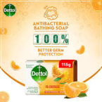 ⁦صابون ديتول فريش بالحمضيات – حماية موثوقة وانتعاش يدوم - 165 جم⁩ - الصورة ⁦2⁩