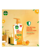 ⁦ديتول زينج ماندرين – غسول يدين مضاد للبكتيريا برائحة البرتقال المنعشة - 400 مل⁩ - الصورة ⁦3⁩