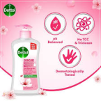 ⁦ديتول غسول جسم بالورد وساكورا - 400 مل⁩ - الصورة ⁦2⁩