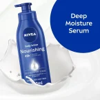 ⁦لوشن نيفيا المغذي للجسم بزيت اللوز لترطيب عميق وحماية تدوم طويلا - 250 مل⁩ - الصورة ⁦3⁩