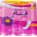 فام ماكسي بدون أجنحة – فوط صحية فائقة الامتصاص، 40 قطعة (30+10 مجاناً)