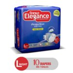 سانيتا إيليجانس – حفاظات للكبار للاستخدام الليلي، حجم كبير (10 قطع)