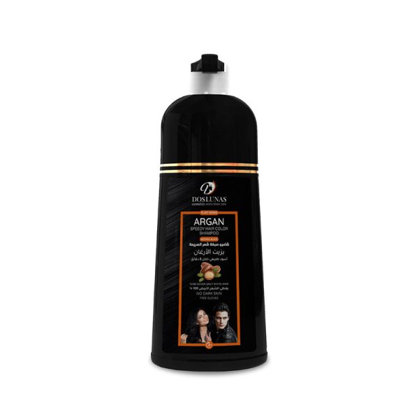شامبو صبغ الشعر السريع باللون الأسود الطبيعي420ml