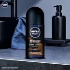 ⁦نيفيا رول‑أون مضاد التعرق للرجال كاربان إسبريسو 50 مل – حماية متطورة ورائحة رجولية⁩ - الصورة ⁦2⁩