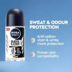 ⁦نيفيا رول‑أون مزيل العرق إنفزبل بروتكت أوريجنال 50 مل – حماية موثوقة وبدون آثار على الملابس⁩ - الصورة ⁦2⁩