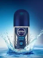⁦نيفيا رول‑أون مزيل العرق فريش باور للرجال 50 مل – حماية يومية ممتازة ورائحة منعشة تدوم⁩ - الصورة ⁦2⁩