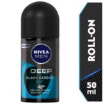 نيفيا رجال مزيل العرق رول كاربون اسود بيت 48 ساعة 50 مل