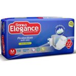 سانيتا إليجانس – حفاضات للكبار متوسطة الحجم - 22 قطعة